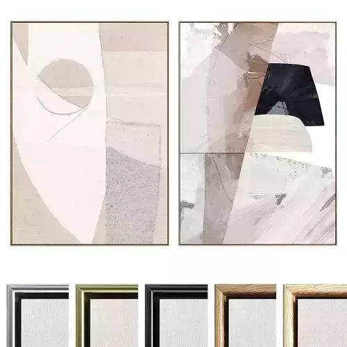 Plaster Two Photo Frame 526