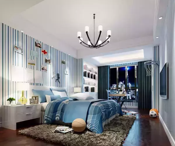 Light luxury children room