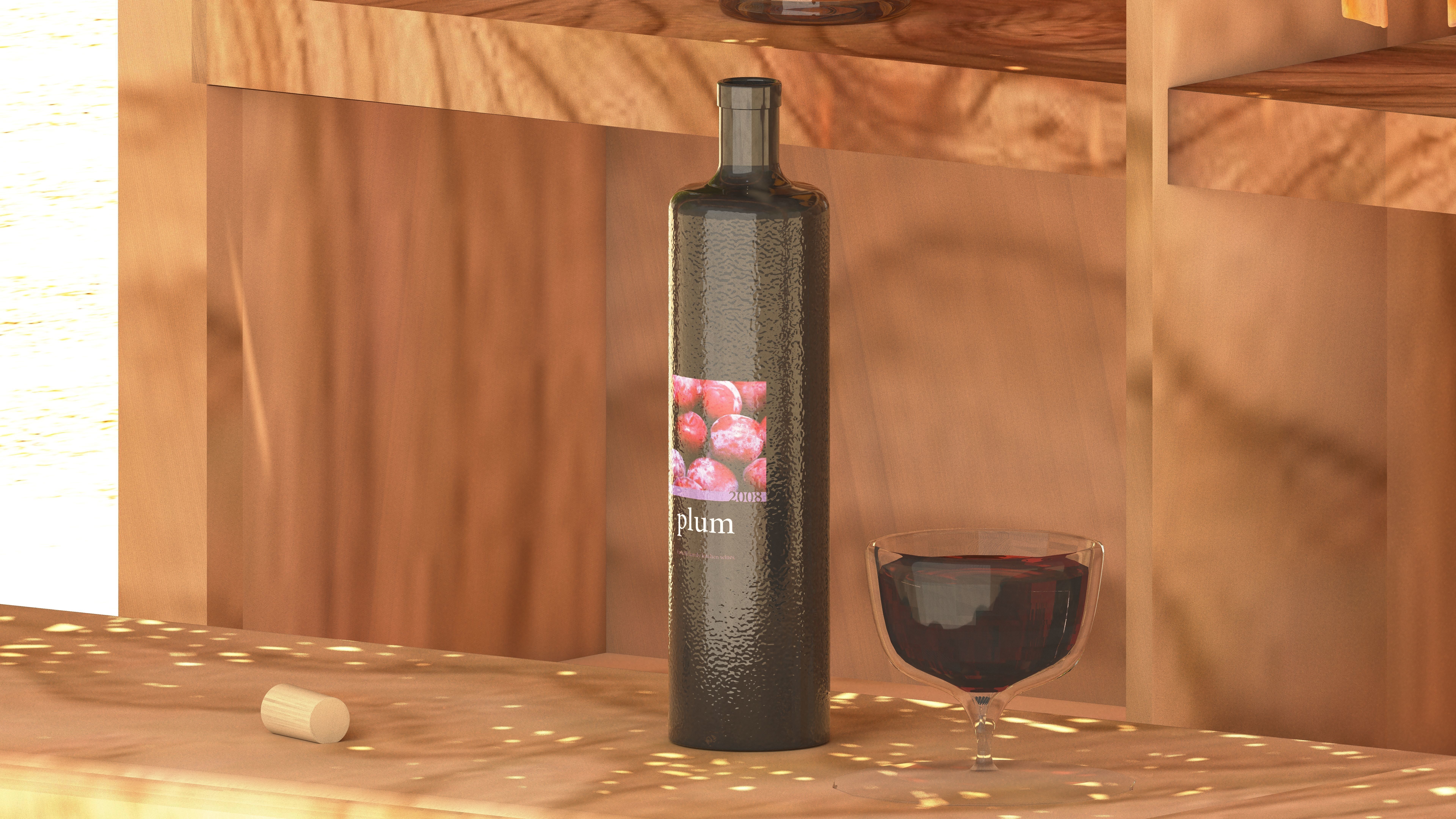 Beach Bar  3D model_1