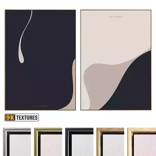 Plaster Two Photo Frame 528