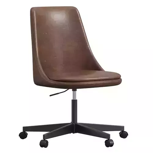 Jaz Leather Swivel Desk Chair
