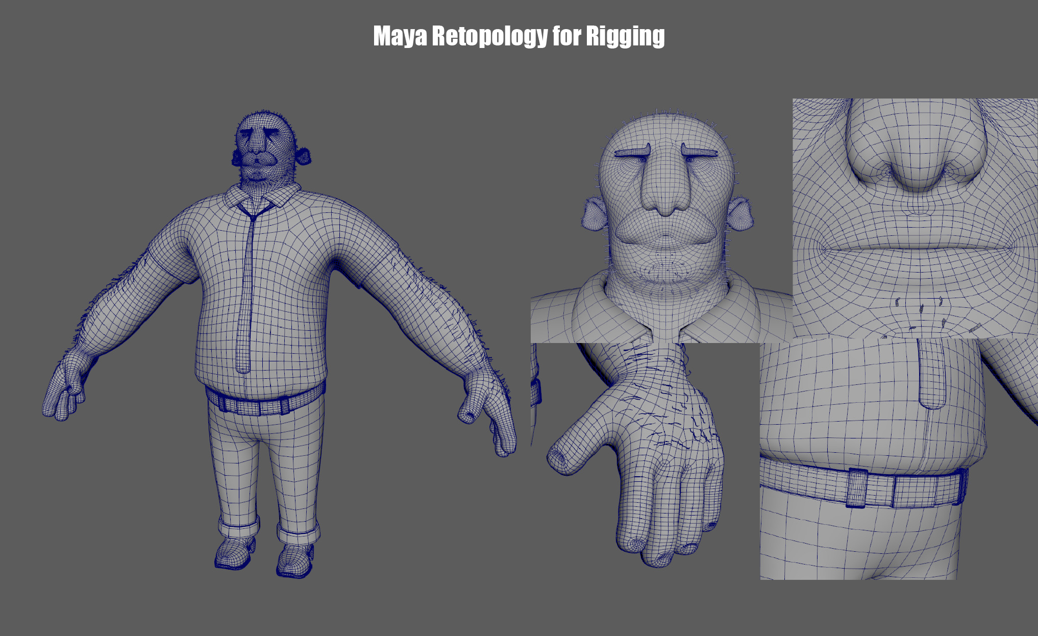 Big badass man - Mr Santos 3D model_2