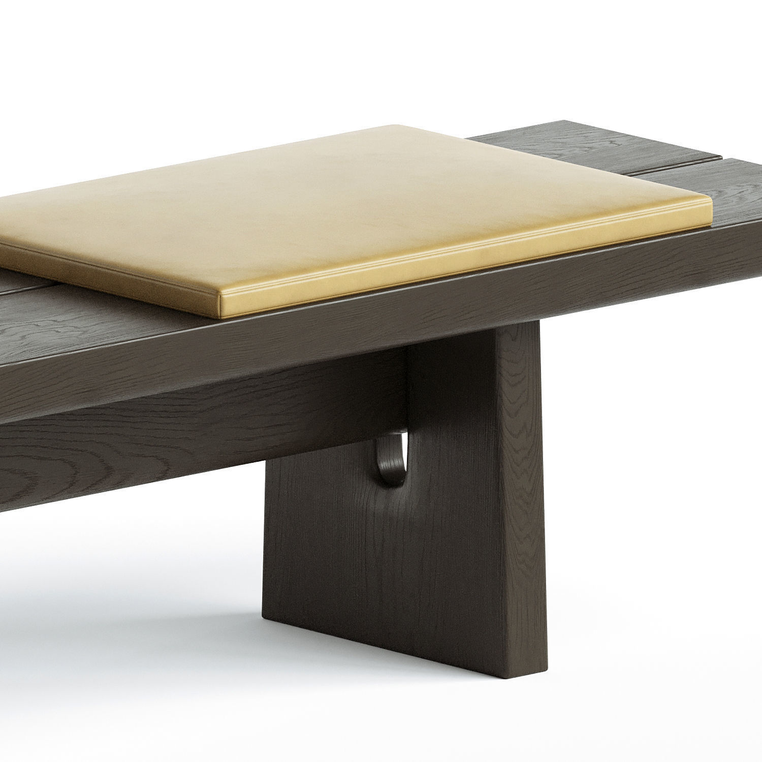 Poliform nara Bench JEAN MARIE MASSAUD 2022 3D model_1