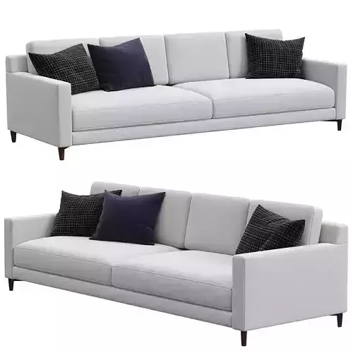 Plaza Sofa Chai Ming Studios 3D model