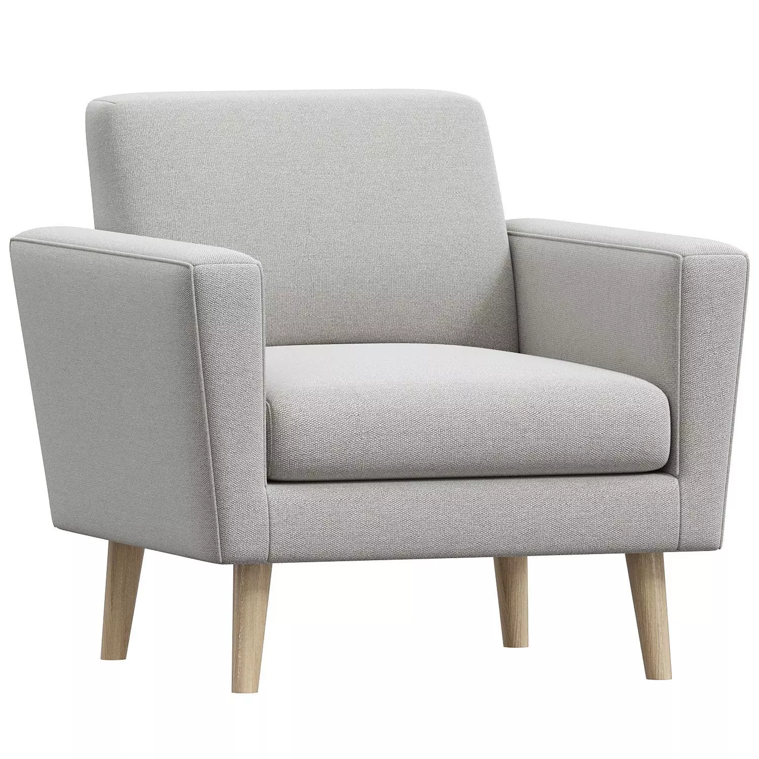 Oliver Chair West Elm 3D model_0