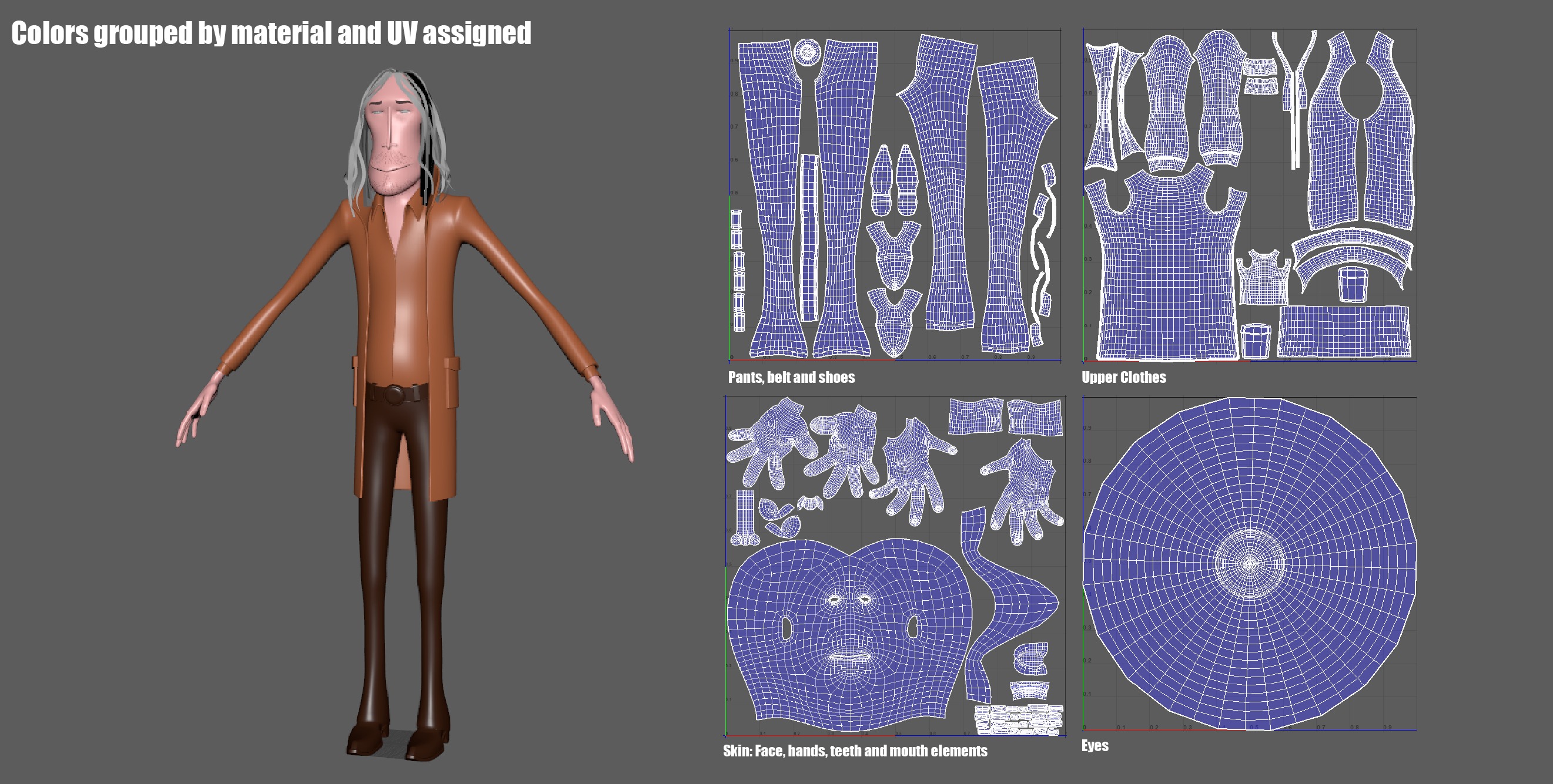3D Bad guy character Rigged -El Mijo 3D model_3