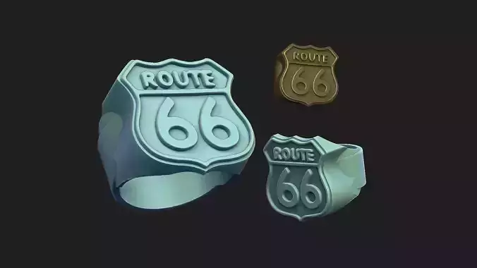 route 66 ring