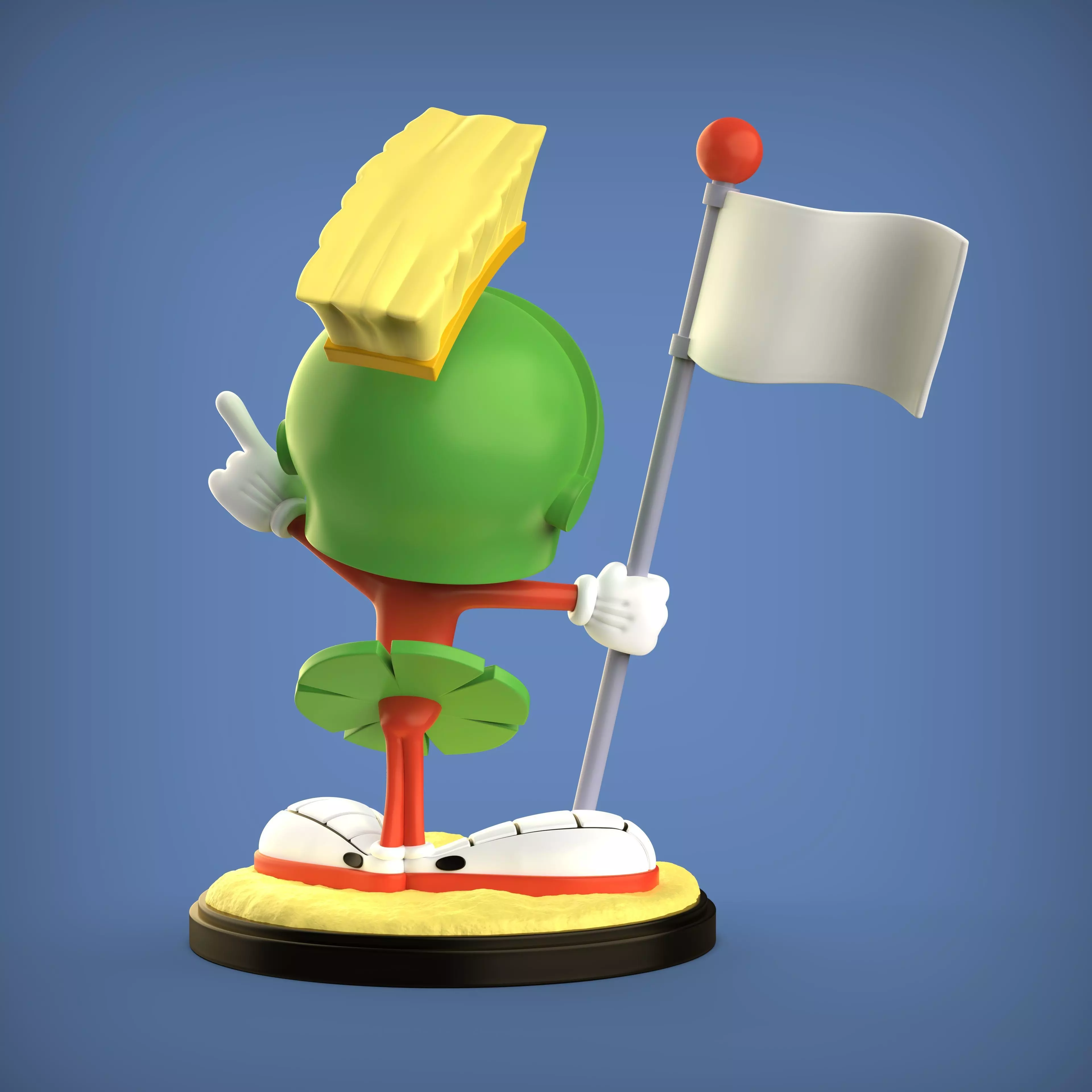 MARVIN THE MARTIAN 3D print model_3