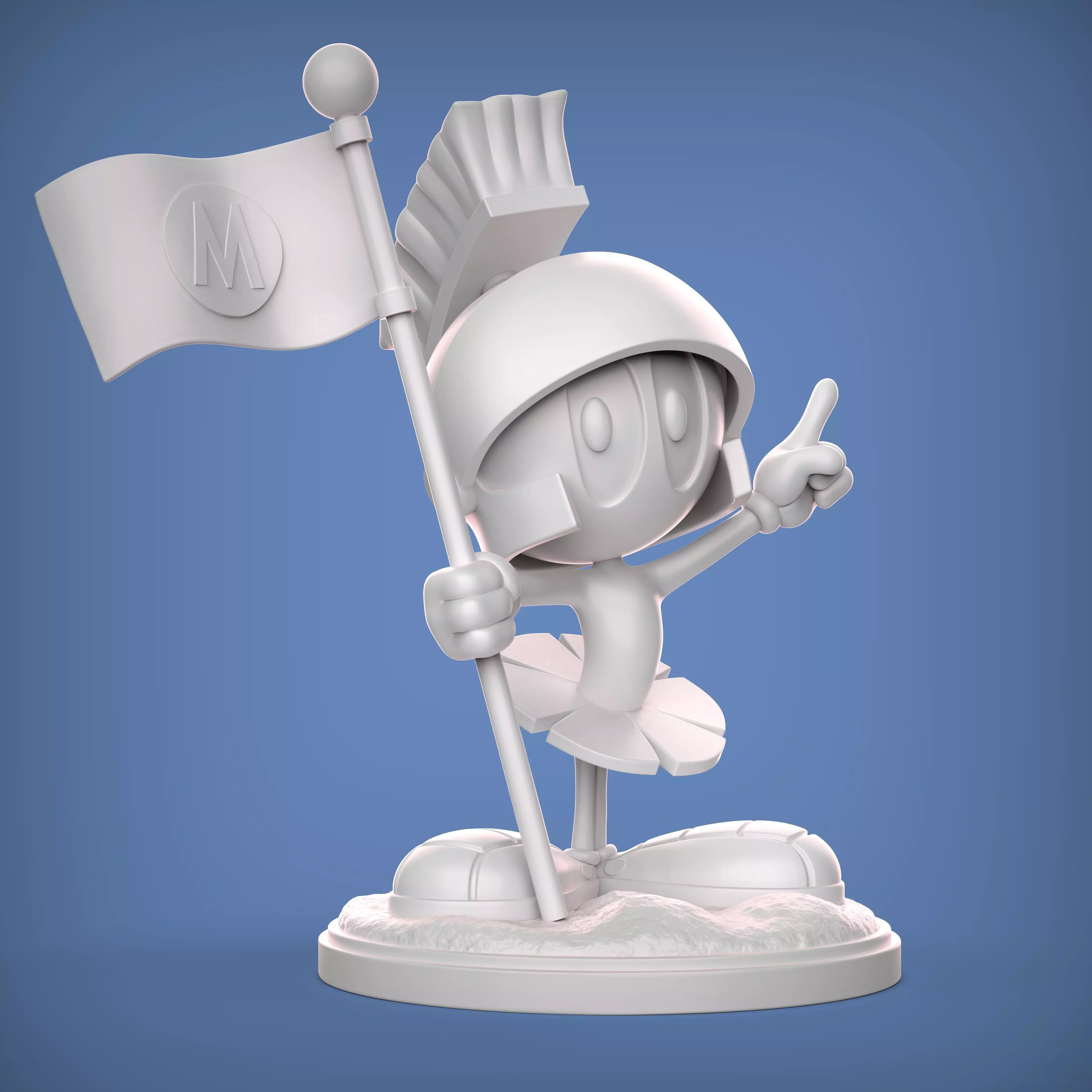 MARVIN THE MARTIAN 3D print model_6