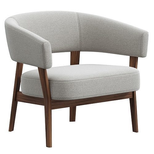 Juno Chair WestElm 3D model
