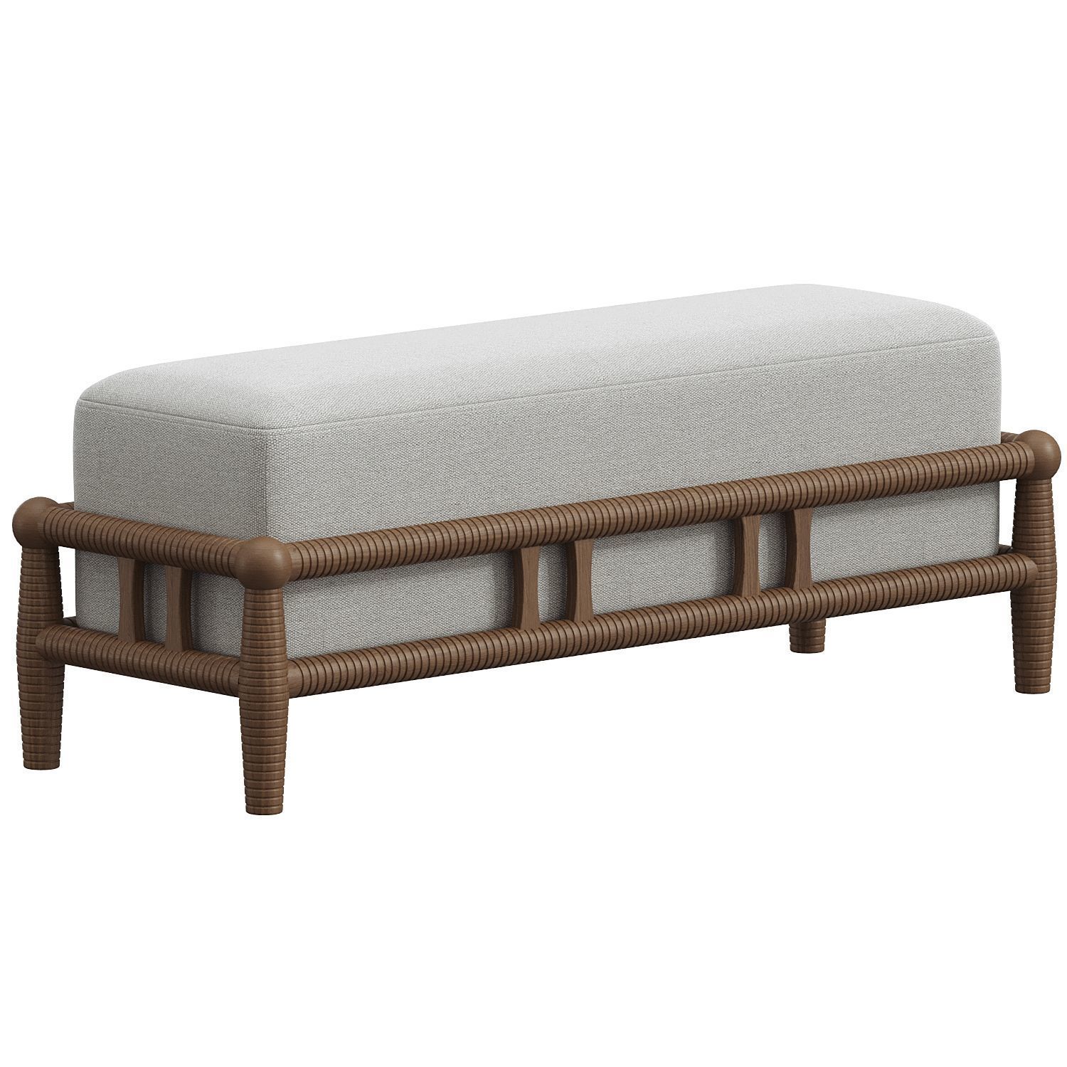 GIO Dining Bench Hand Sanded America 3D model_1