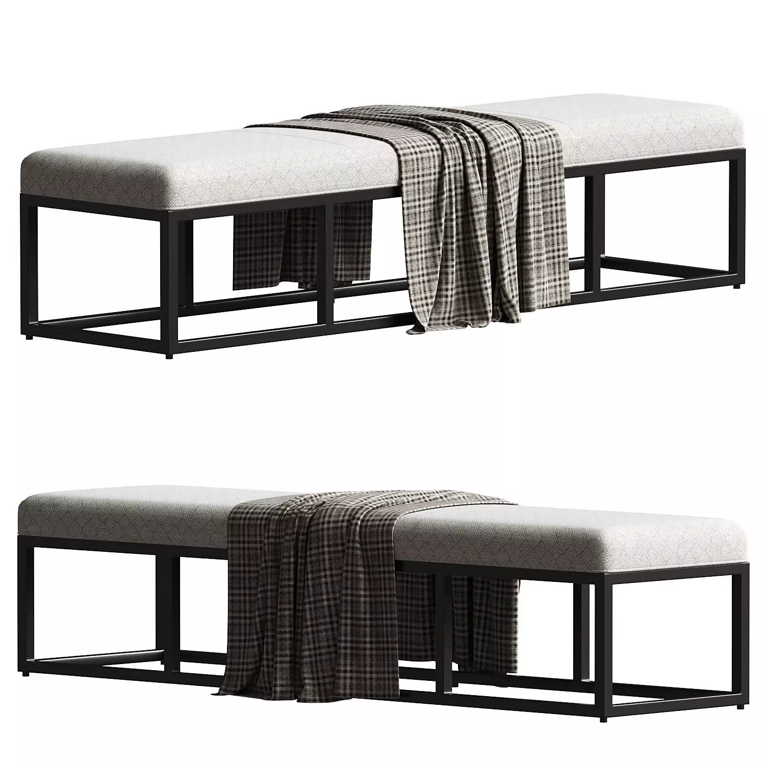 Danner Bench 3D model_0