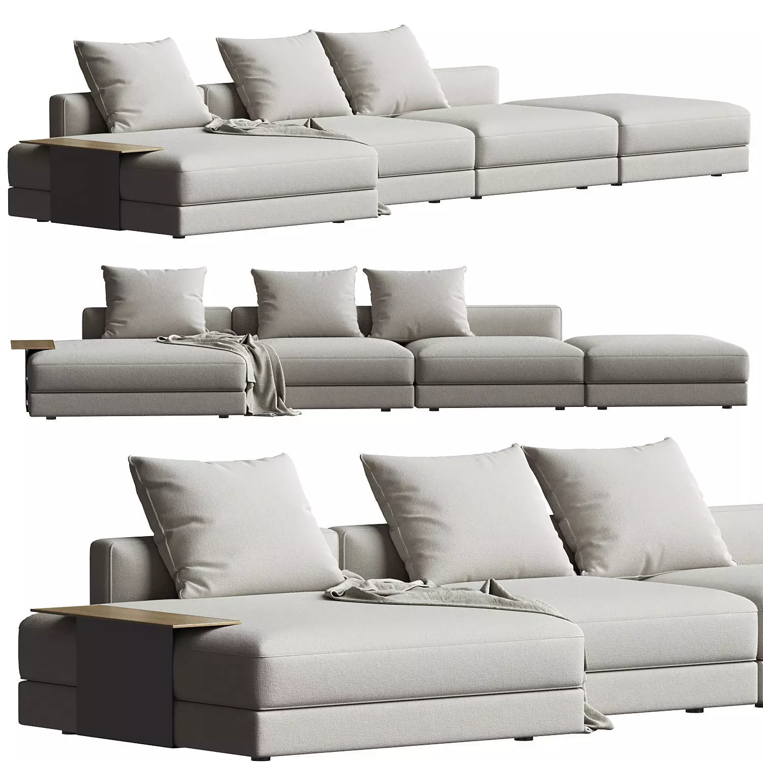 Luxury living Versache V21 SIGNATURE SOFA 3D model_0