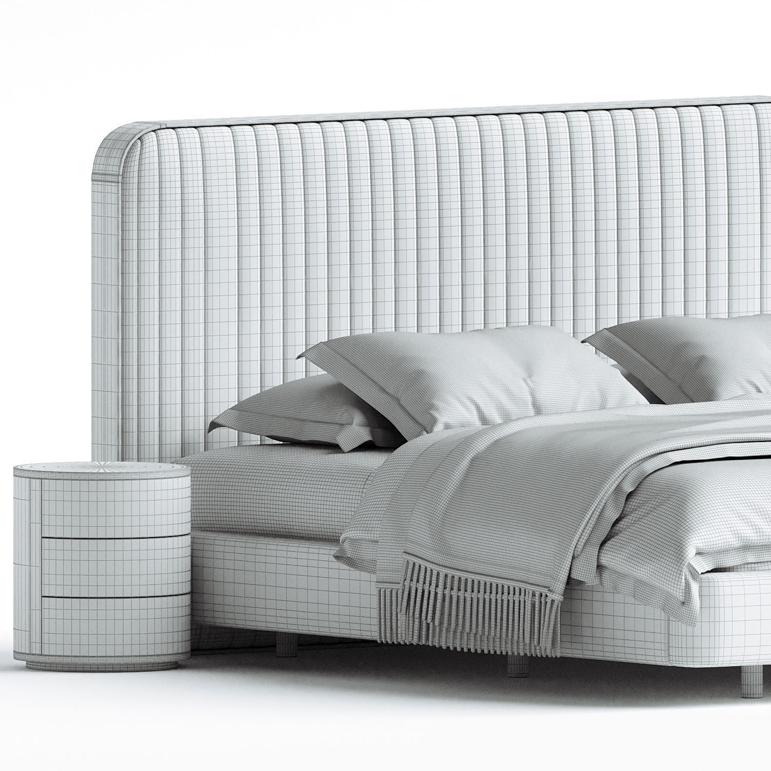 ANNY BED by Laskasas 3D model_2