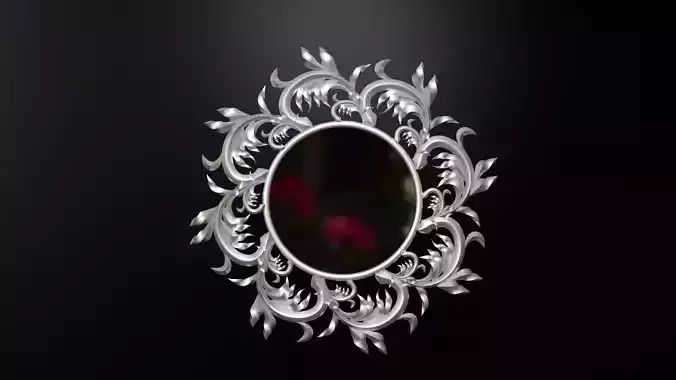 Roberto Giovannini MIRROR FRAME SUN SHAPE 3D model