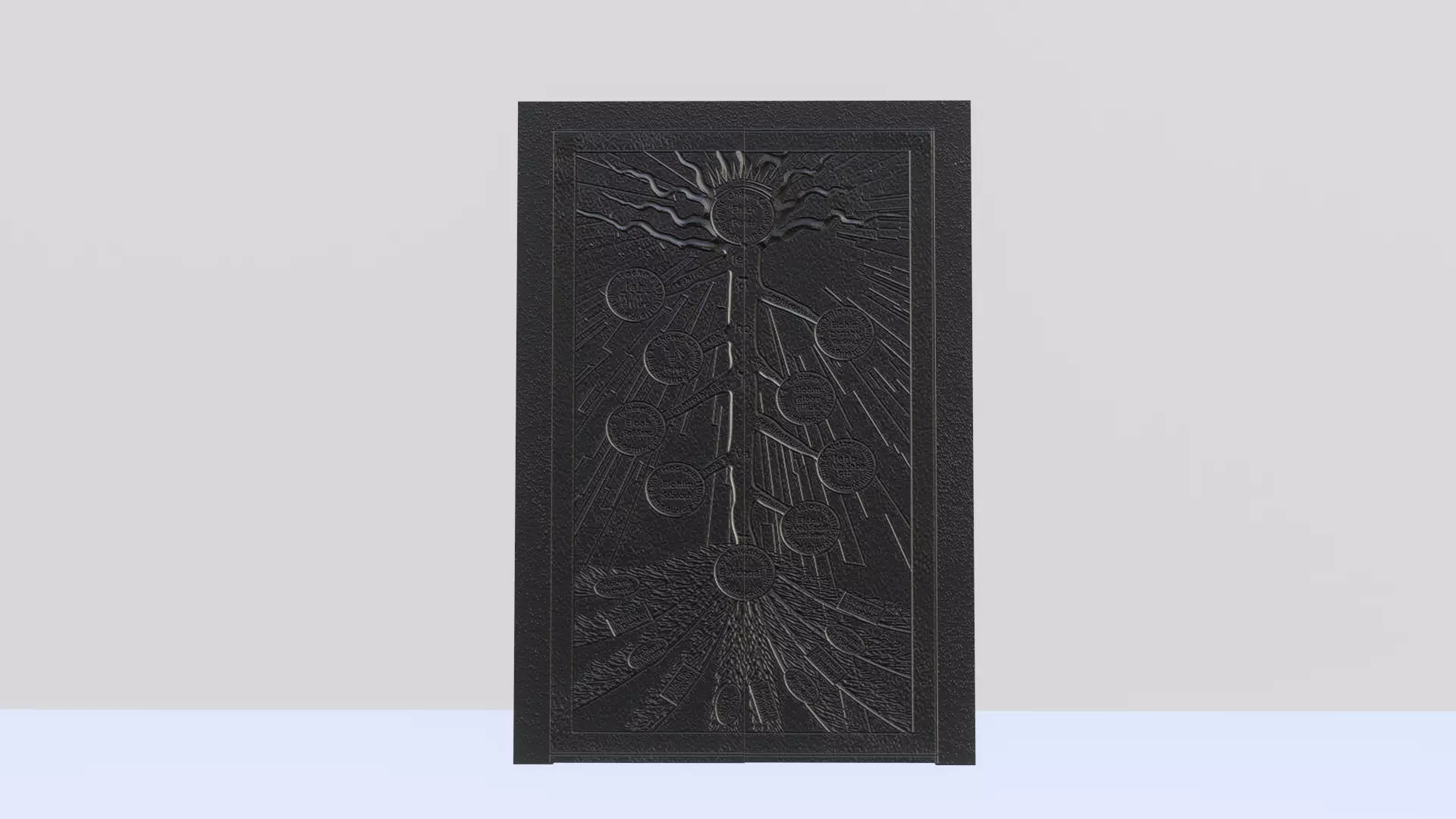 Fullmetal Alcemist gate Low-poly 3D model_0