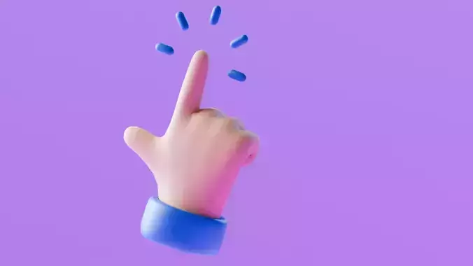 Marketing Icons - Pointing Icon