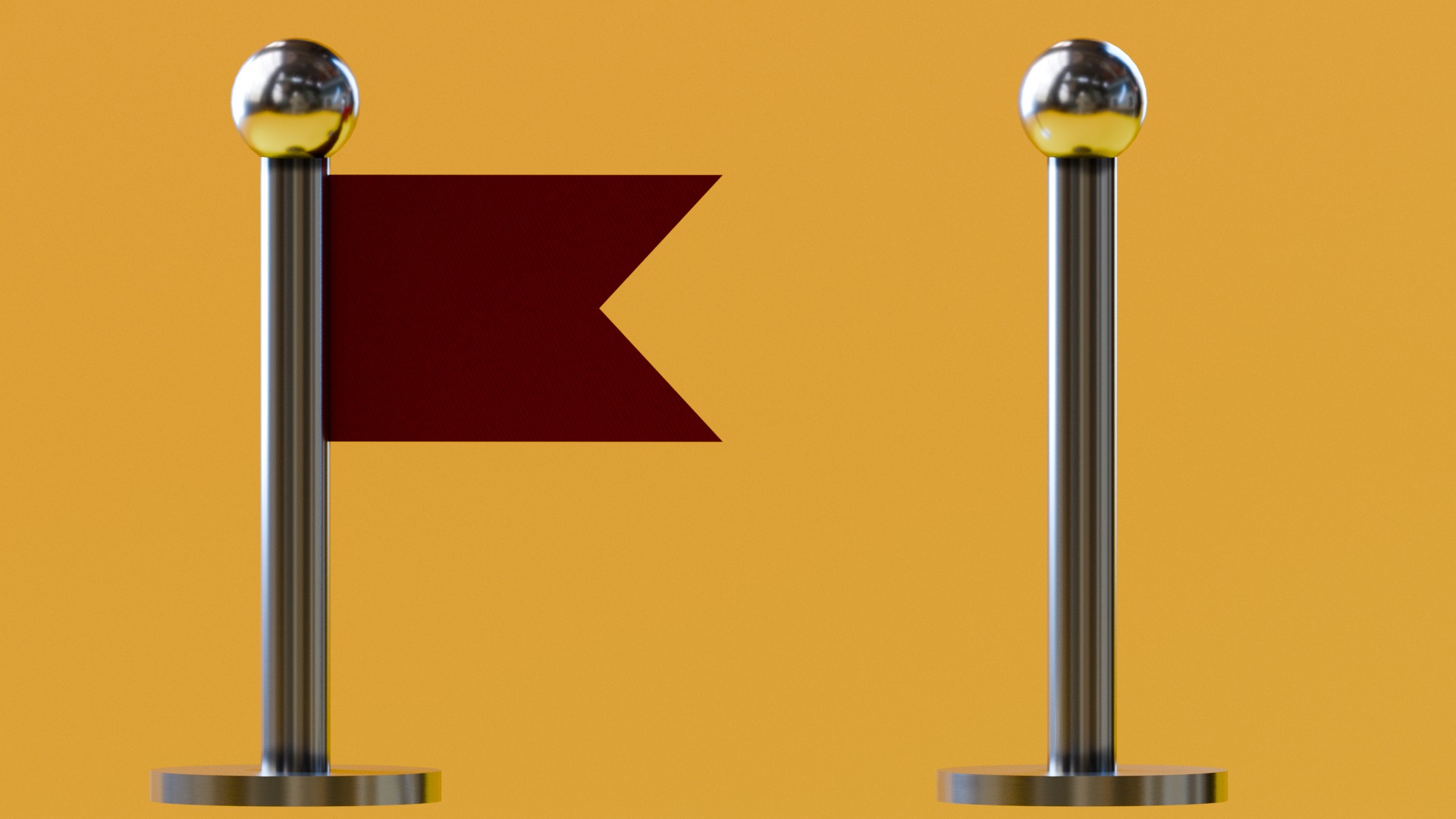 Marketing Icons - Flag icon Low-poly 3D model_2