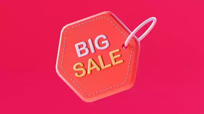 Marketing Icons - Big Sale Tag