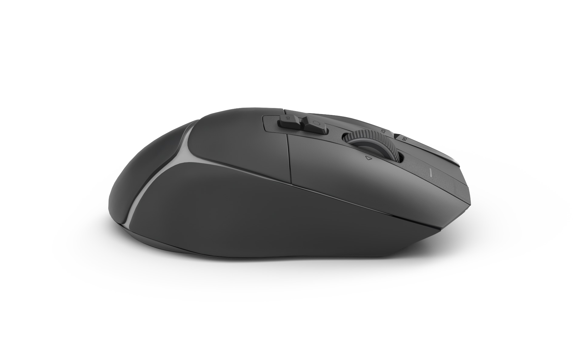 Logitech G502 X Plus Wireless Black Low-poly 3D model_2