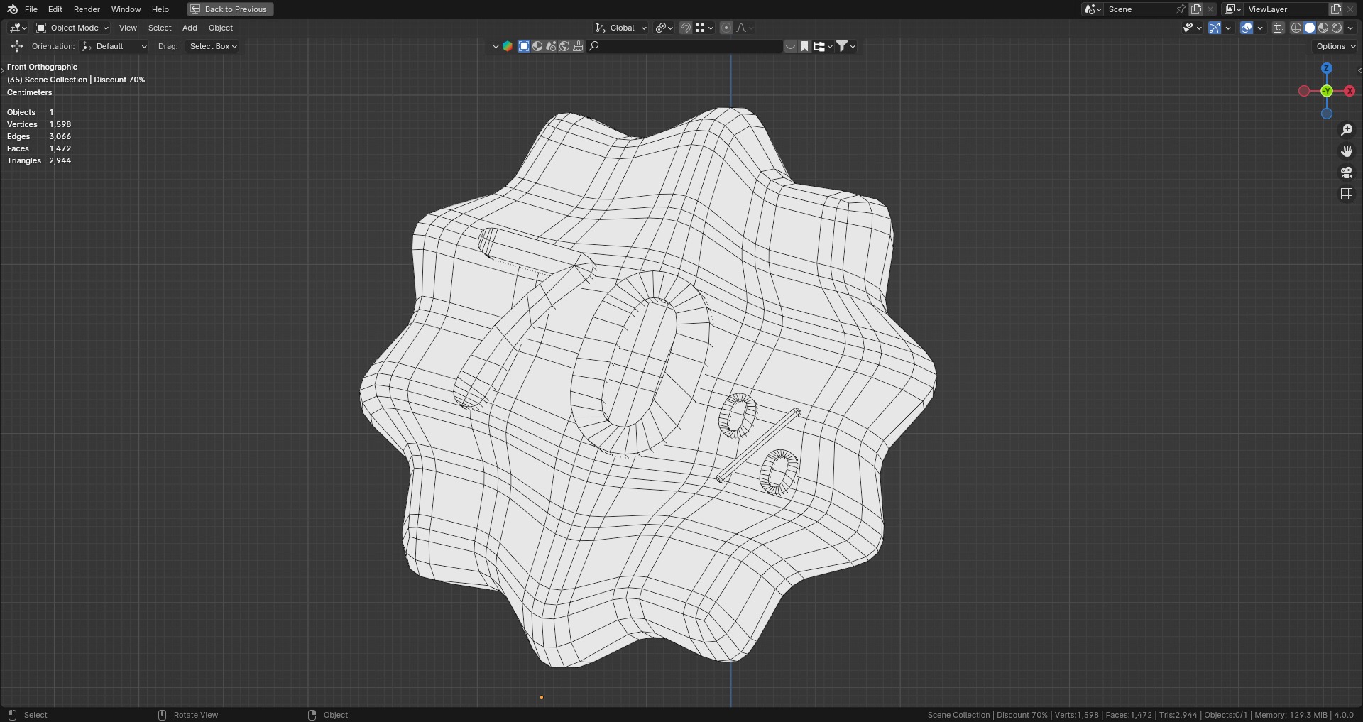 Marketing Icons - Bundle Edition Low-poly 3D model_33