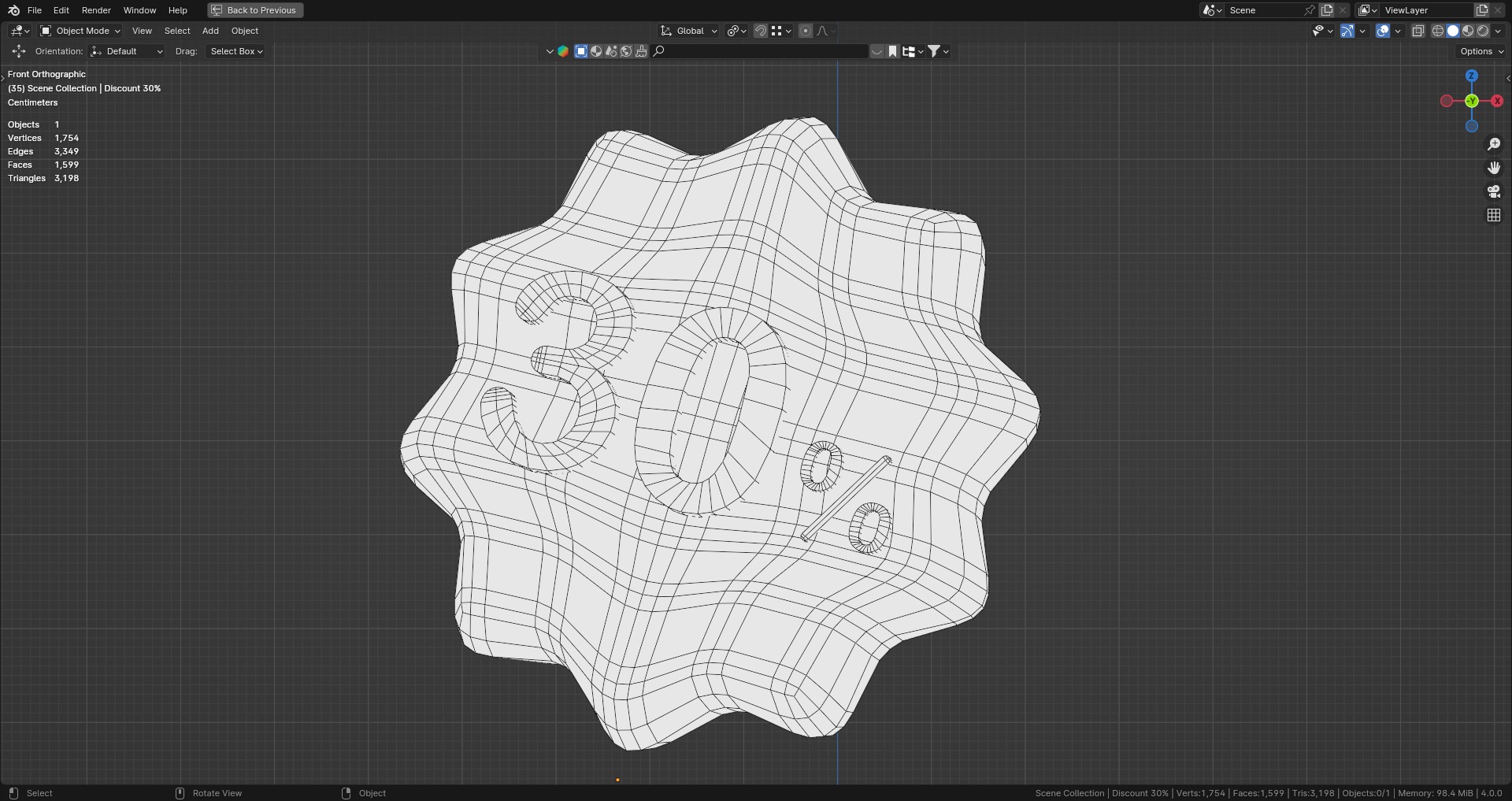 Marketing Icons - Bundle Edition Low-poly 3D model_25