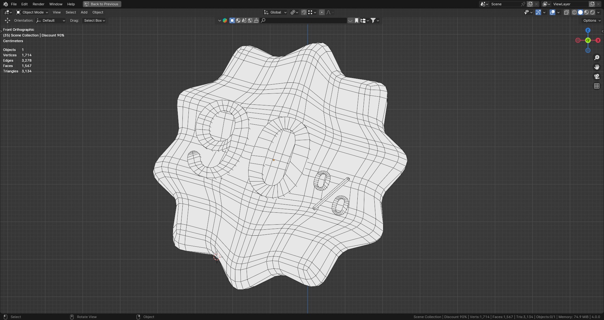 Marketing Icons - Bundle Edition Low-poly 3D model_37