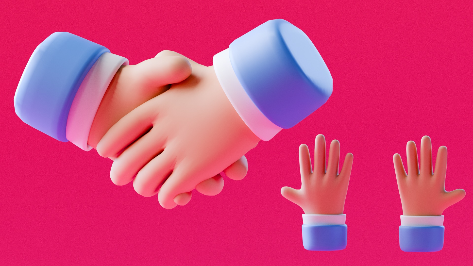 Marketing Icons - Bundle Edition Low-poly 3D model_55