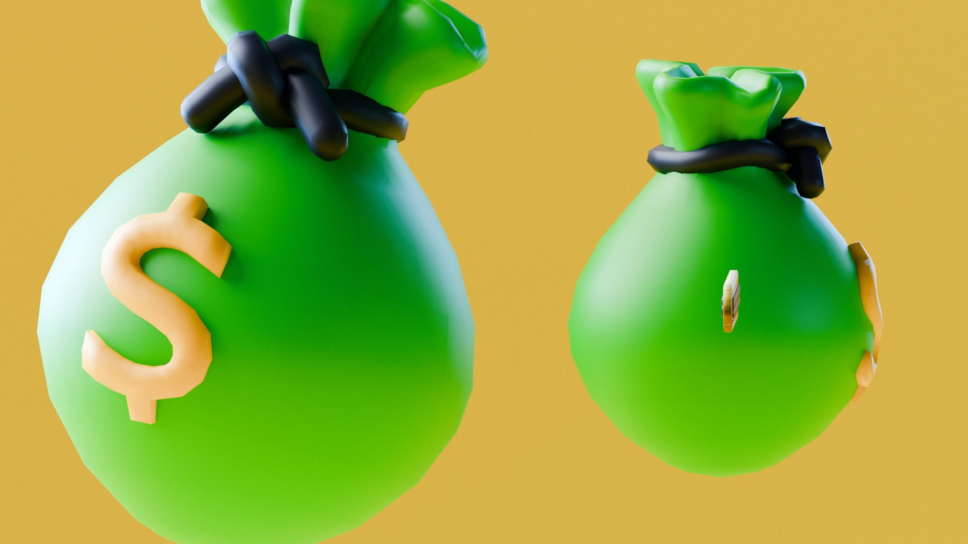 Marketing Icons - Bundle Edition Low-poly 3D model_39