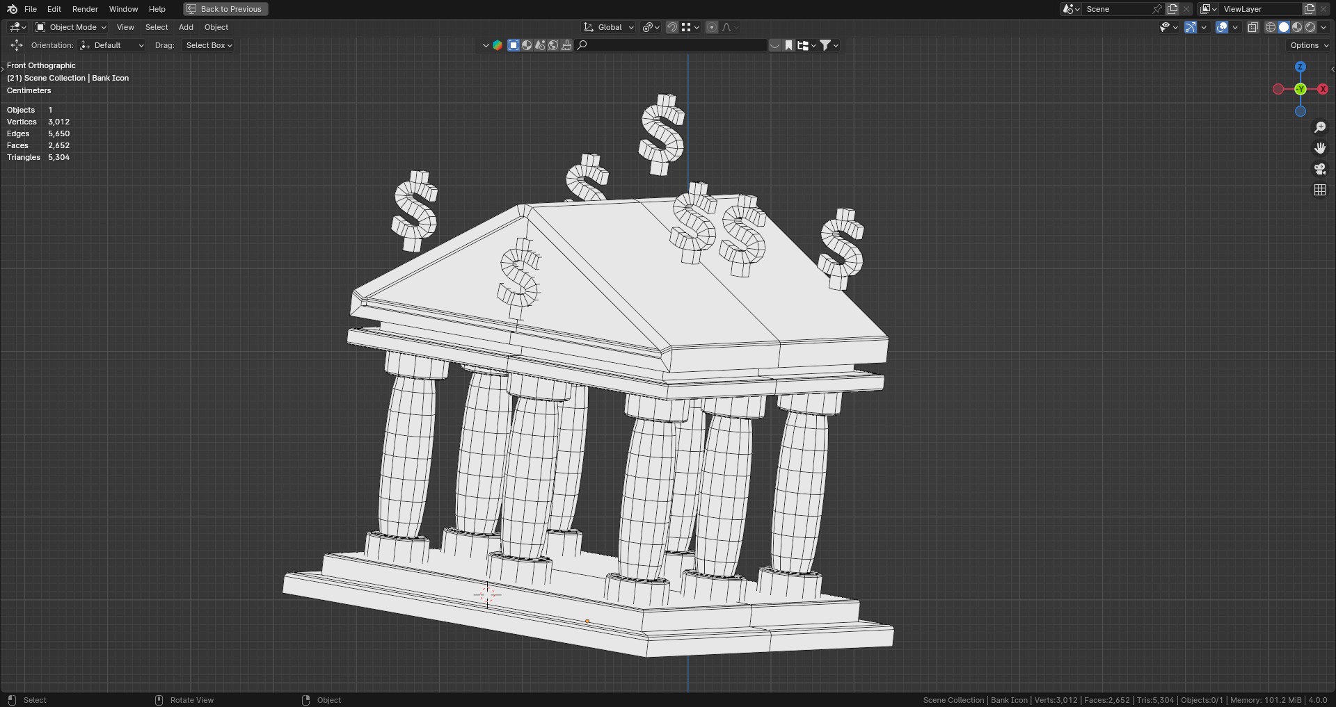 Marketing Icons - Bundle Edition Low-poly 3D model_4