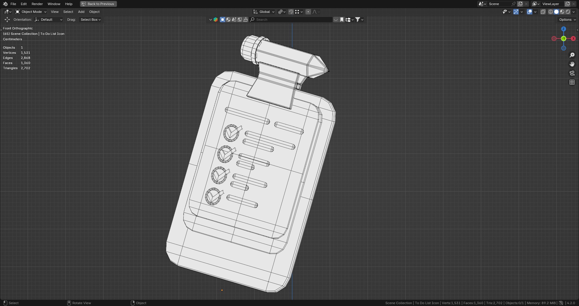 Marketing Icons - Bundle Edition Low-poly 3D model_94