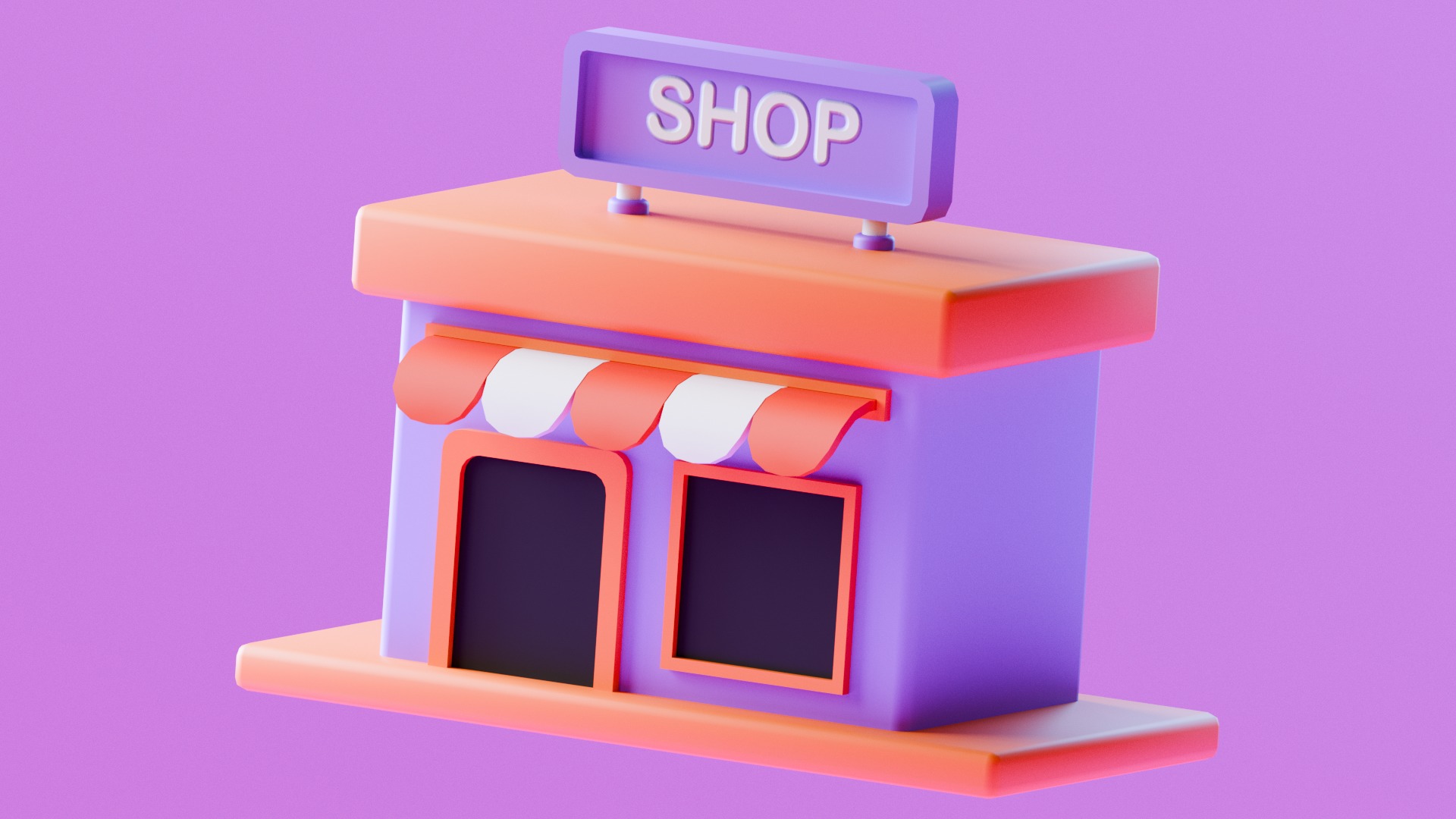 Marketing Icons - Bundle Edition Low-poly 3D model_89