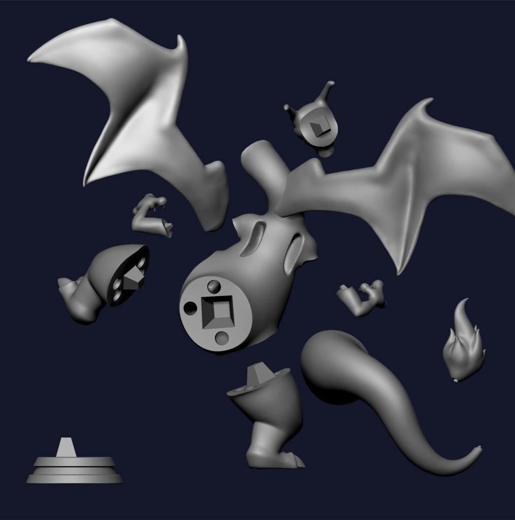 Charizard 3D print model_8