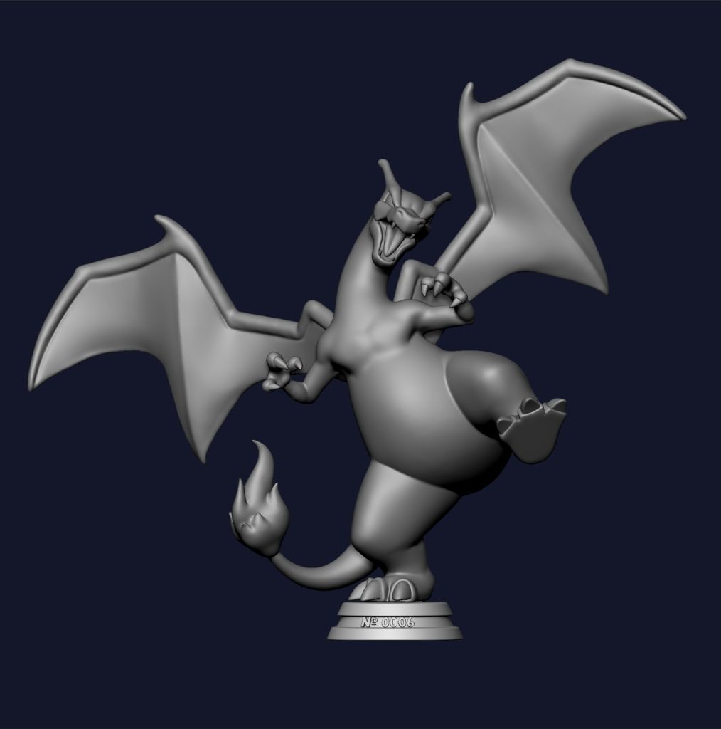 Charizard 3D print model_3