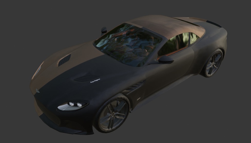 PUBG vehicles Sport pack 1 Low-poly 3D model_5