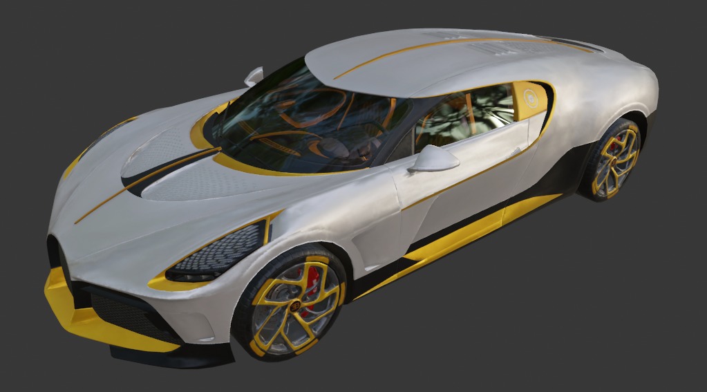 PUBG vehicles Sport pack 1 Low-poly 3D model_11