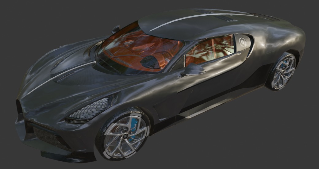 PUBG vehicles Sport pack 1 Low-poly 3D model_12