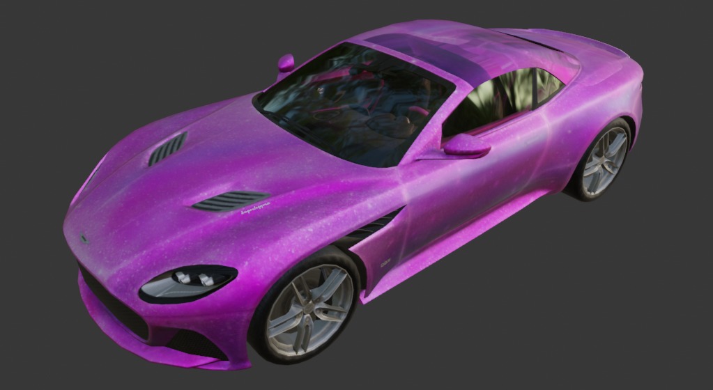 PUBG vehicles Sport pack 1 Low-poly 3D model_6