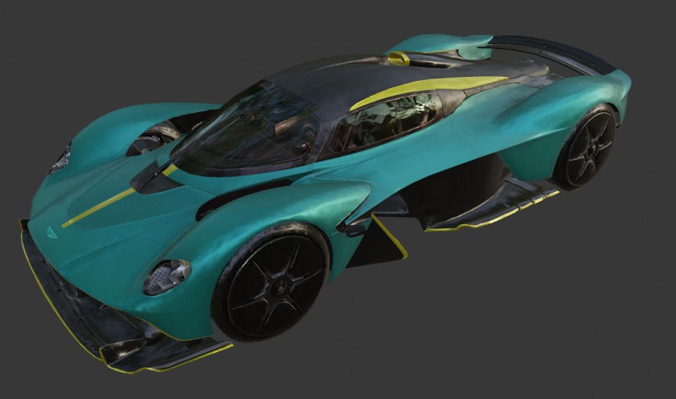 PUBG vehicles Sport pack 1 Low-poly 3D model_10