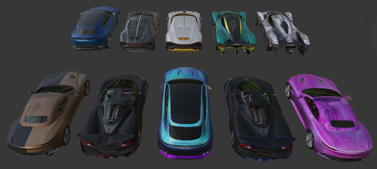 PUBG vehicles Sport pack 1 Low-poly 3D model_2