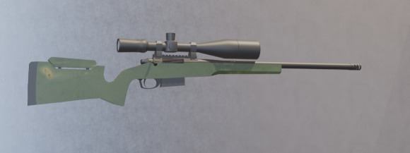 Sniper Rifle  Free low-poly 3D model_19