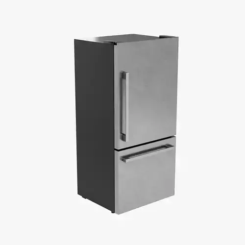 Hisense Stainless Steel Bottom-Freezer Refrigerator - Exterior
