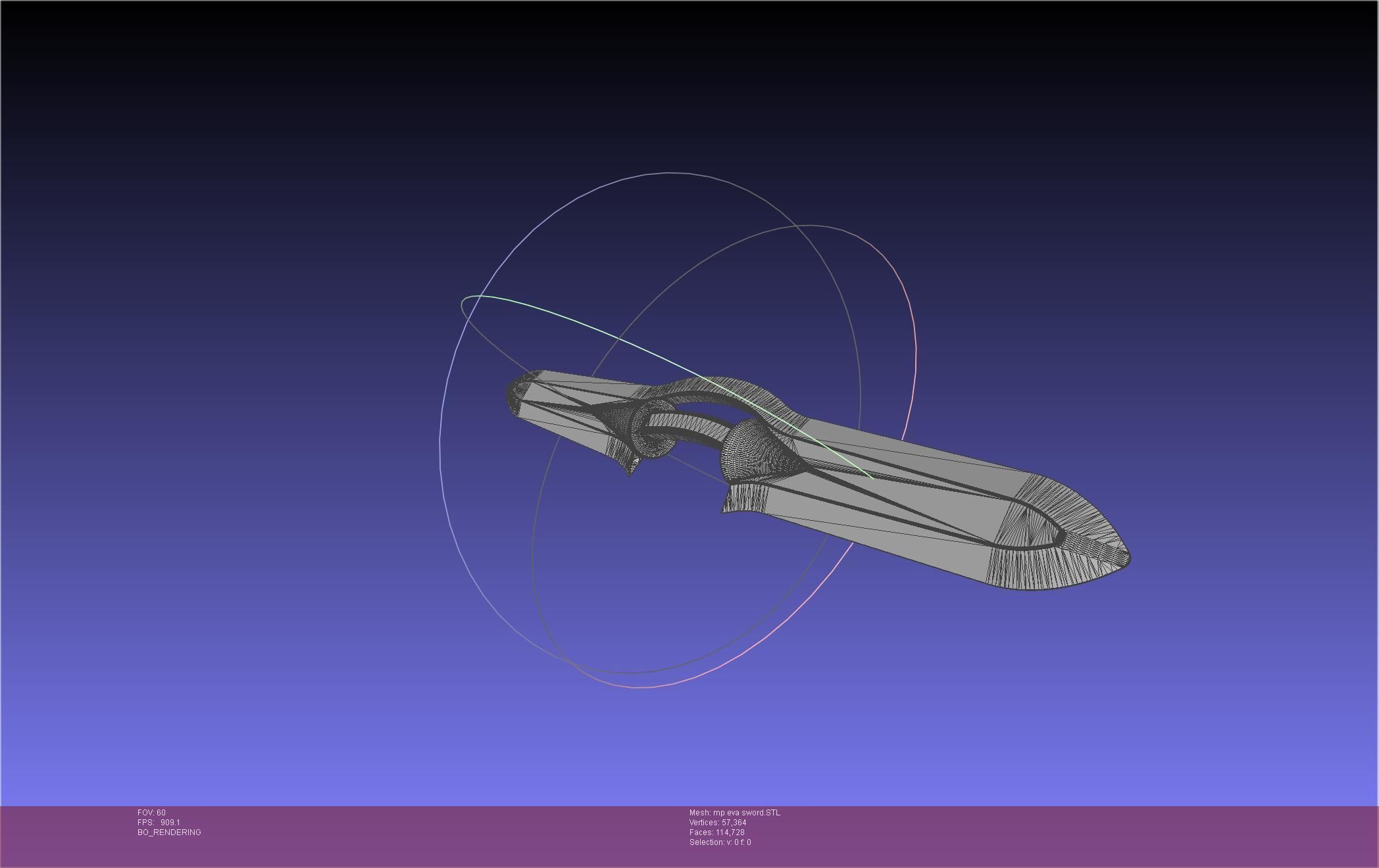 Evangelion Mass Production Eva Sword 3D print model_21