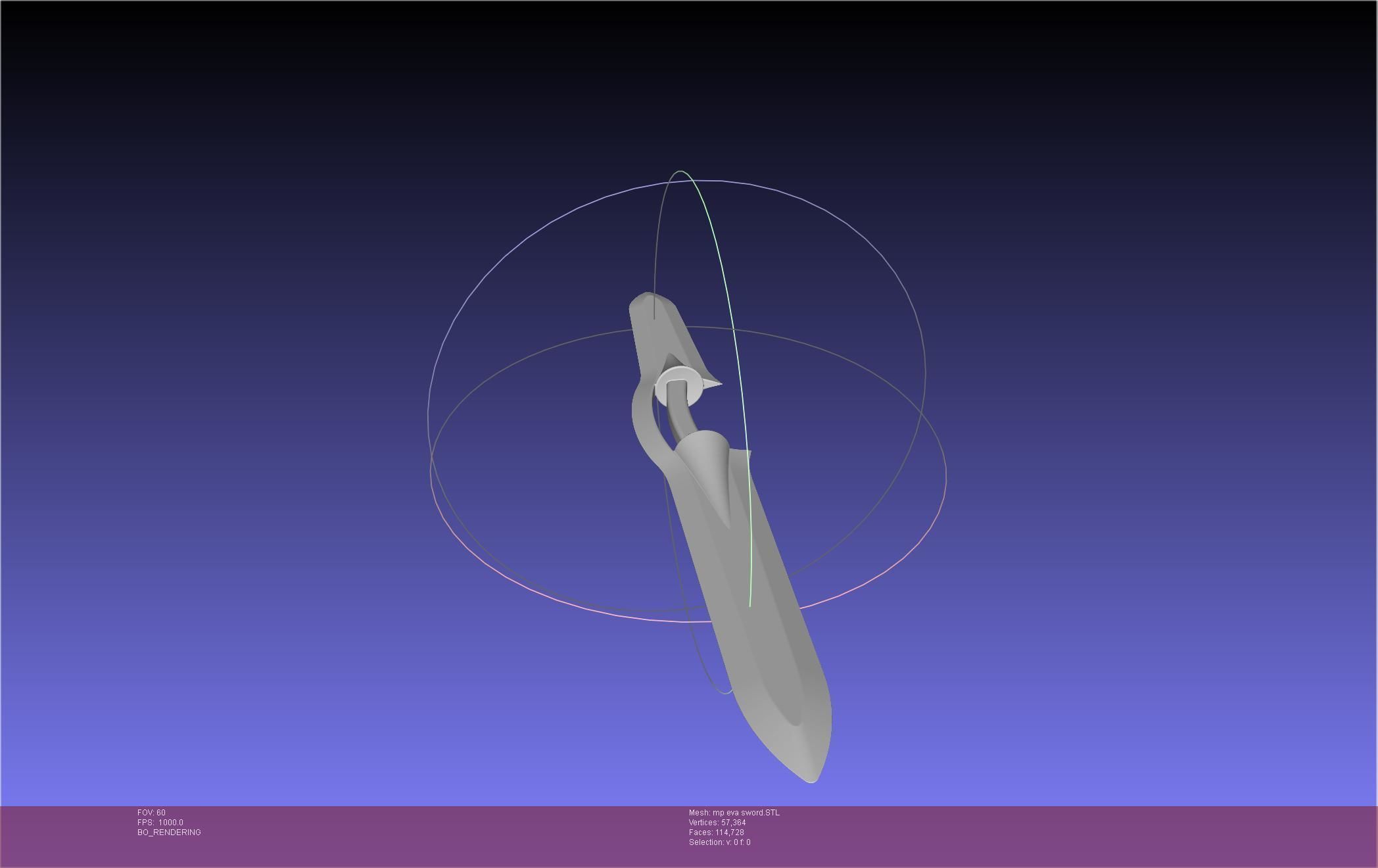 Evangelion Mass Production Eva Sword 3D print model_4