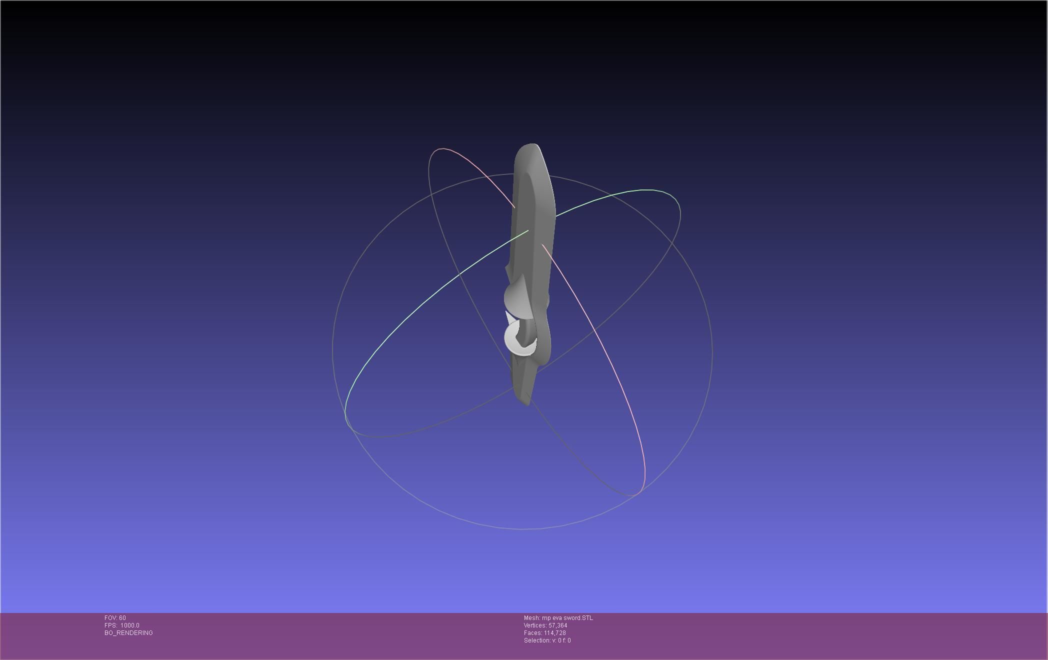 Evangelion Mass Production Eva Sword 3D print model_15