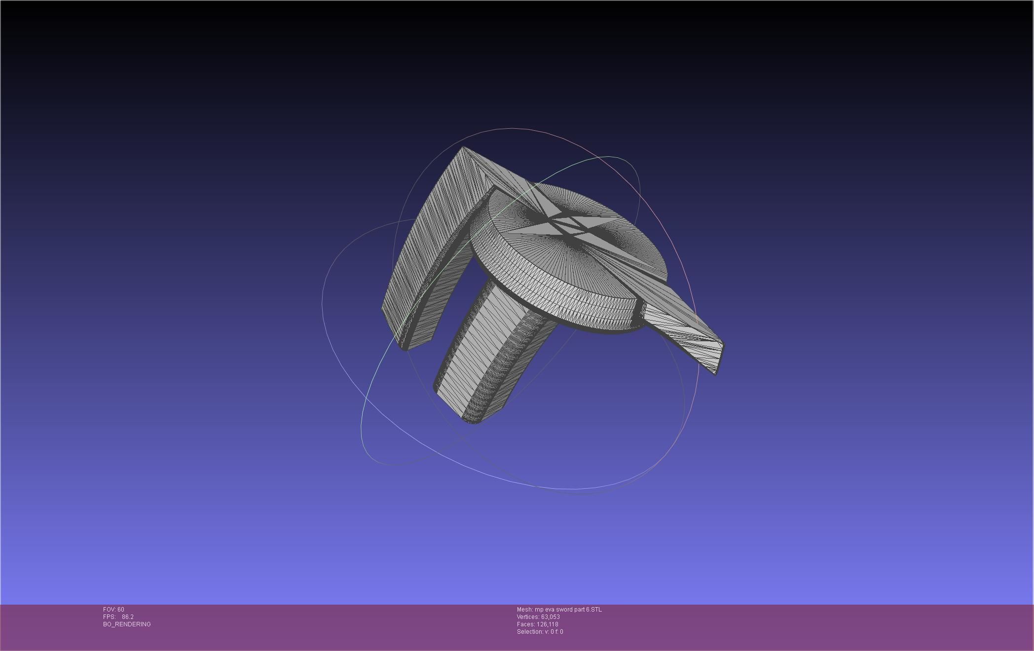 Evangelion Mass Production Eva Sword 3D print model_61