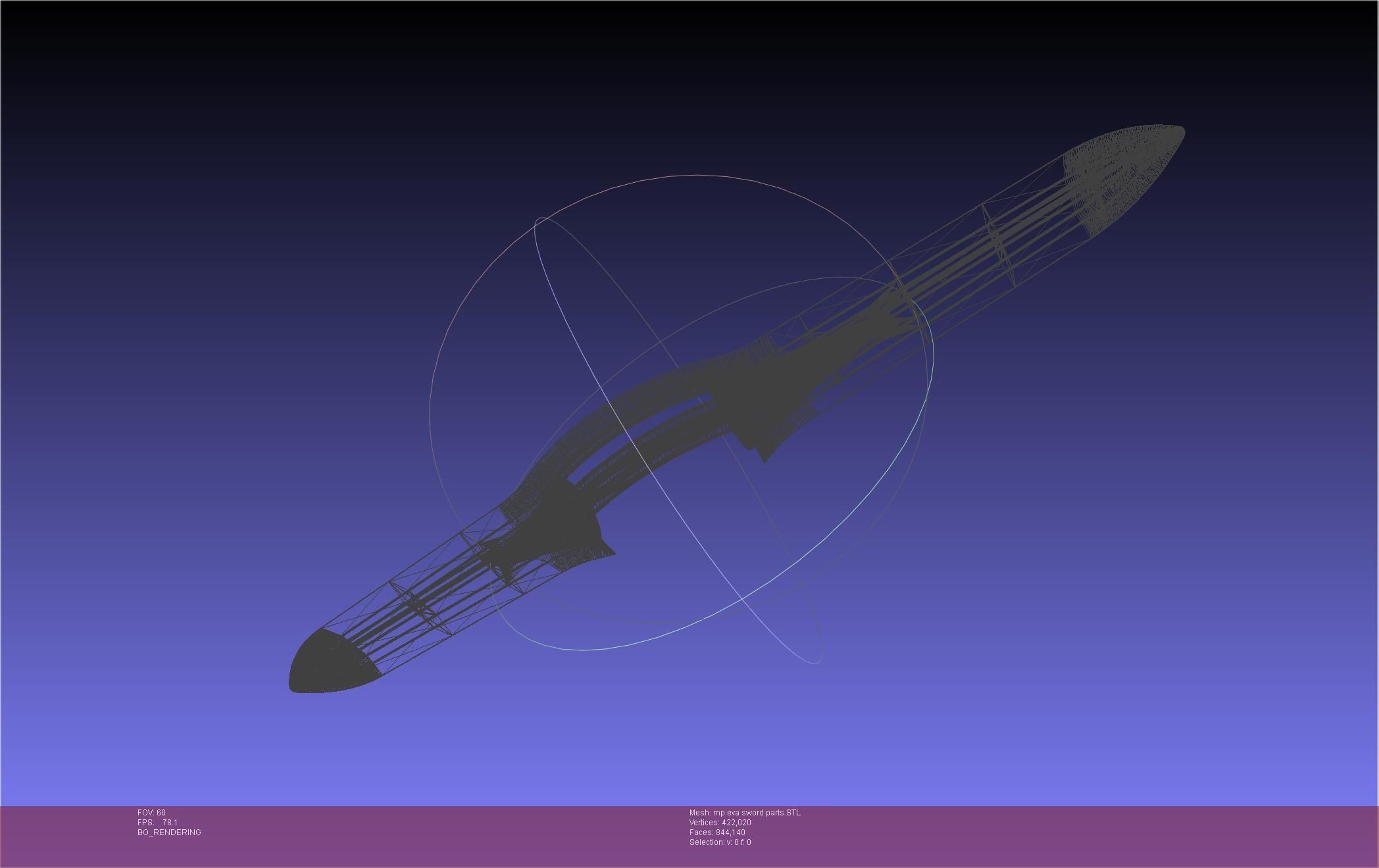 Evangelion Mass Production Eva Sword 3D print model_91