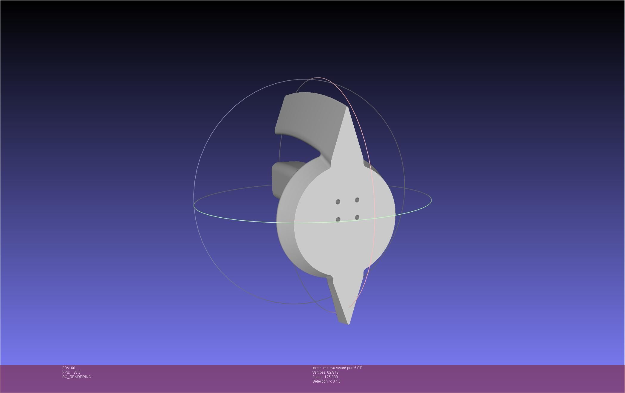 Evangelion Mass Production Eva Sword 3D print model_45