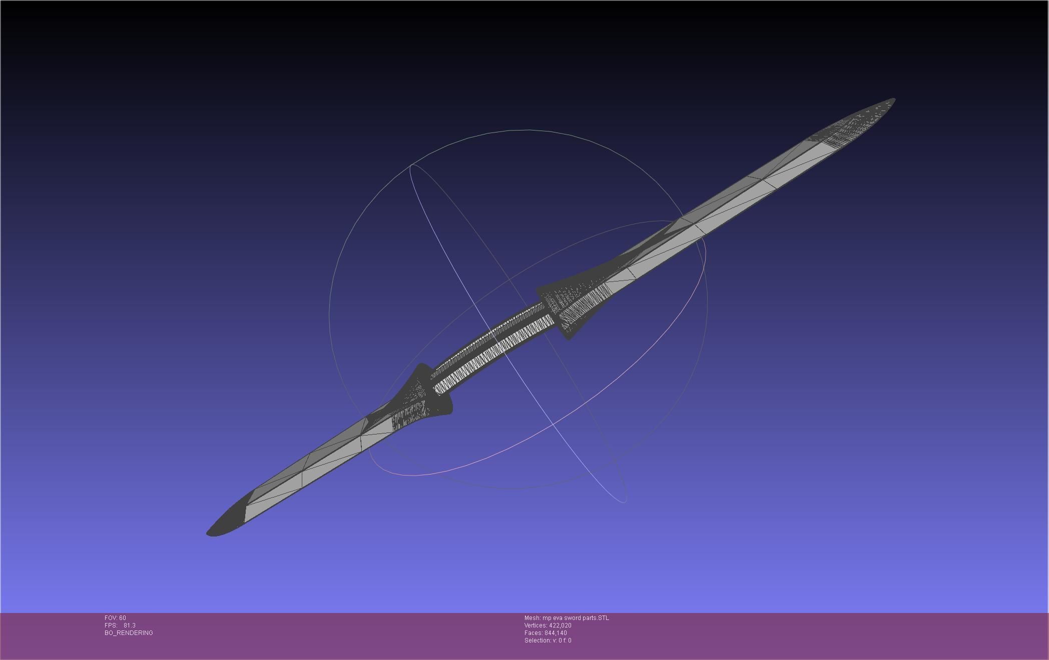Evangelion Mass Production Eva Sword 3D print model_87