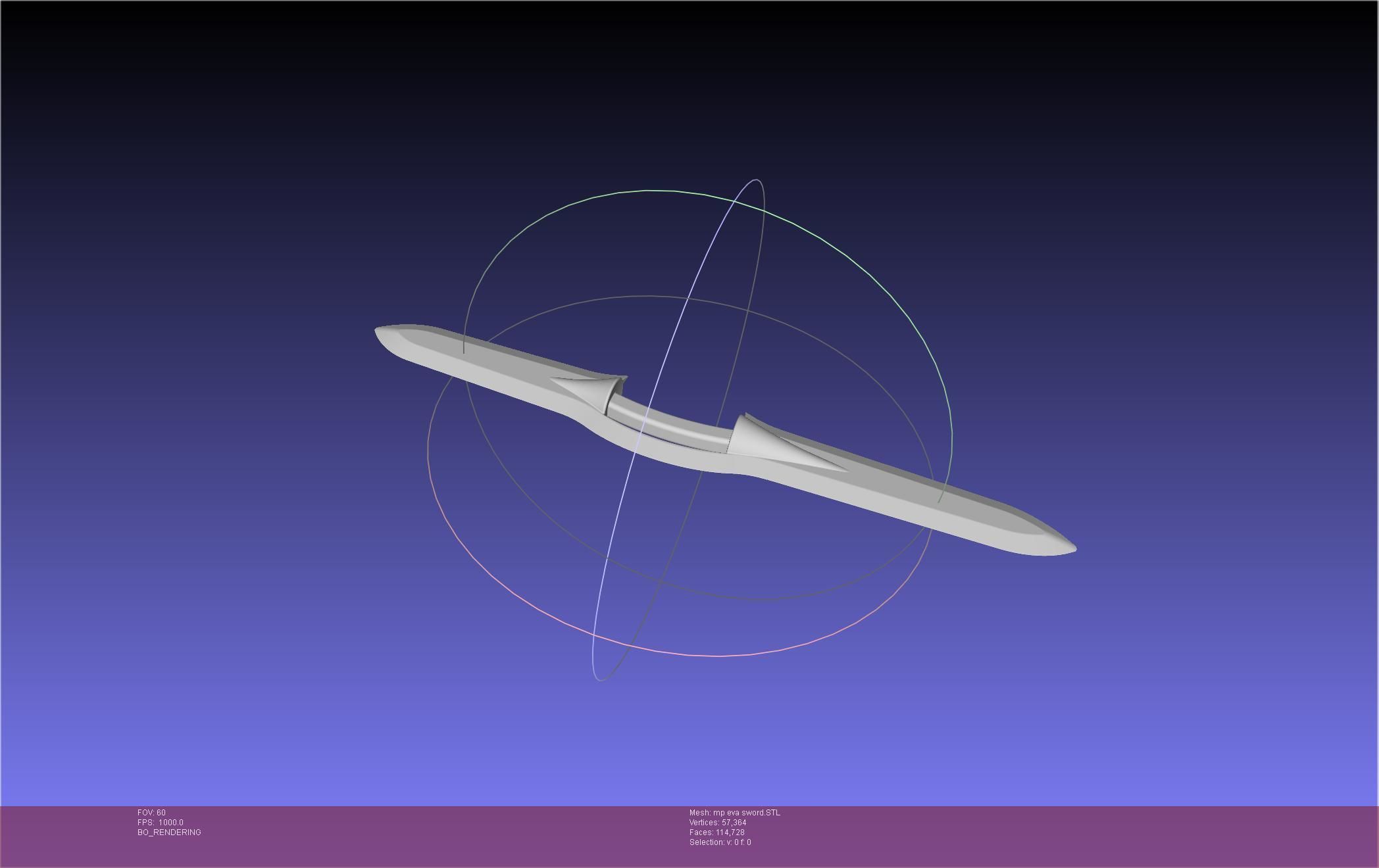 Evangelion Mass Production Eva Sword 3D print model_5